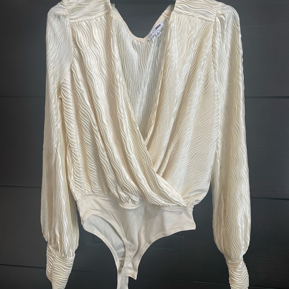 Cream bodysuit